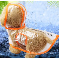 Dog raincoat poodle transparent pet waterproof clothes